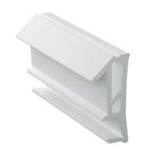 15mm White Weatherseal 2.8-4.2x8mm Groove (100m Roll)