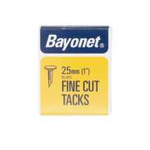 25mm Fine Cut Tacks - 40g Blued Steel