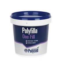 Polycell Trade Polyfilla One Fill Tub White 1L