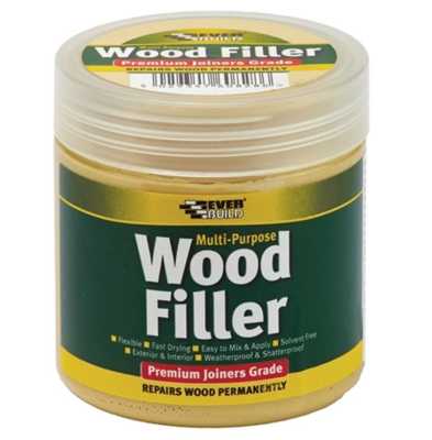 Everbuild 1 Part Wood Filler 250ml