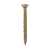 3.5 x 12 Classic Cross Recess Countersunk Yellow Screws 200