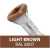 3.9 x 50mm Finishing Screw 316 SS Light Brown (Box 200)