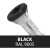 3.9 x 63mm Finishing Screw 316 SS Black (Box 500)