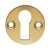 Victorian Escutcheon PB 32mm