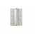 150mm Liobex D/A spring hinge Silver 25-44mm door 35kg