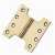 Polished Brass Parliament Hinges 102x102x152x4mm