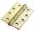 100x76x3mm E.Brass (S/Steel) BBearing Hinge Gr 13 BSEN1935