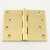 102x102x3mm Polished Brass DPBW Projection Hinges