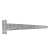 12" No.120 Strong Tee Hinges Galv'd