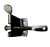 No.1932 Medium Auto Gate Catch Black
