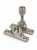 PowrX Platinum Pearl Narrow Locking Brighton Fastener