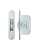 2 1/4" Satin Chrome Ball Bearing Pulley Radius Forend