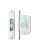 2 1/4" Polished Chrome Ball Bearing Pulley Radius Forend