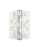 102x76x3mm Grade 13 BB Hinge Radius Corners SSS 201 3pk