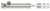 200x38mm Architectural Straigh t Barrel Bolt Satin Chrome