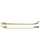 Bulb End Casement Stay 12" Polished Brass