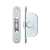 Satin Chrome Ball Bearing Pulley 1 3/4" Radius Forend