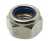M10 BZP Nylon Insert Nuts - Type T
