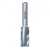 10mm Dia. Straight Two Flute TC Cutter 19mm Cut 1/4" Shank